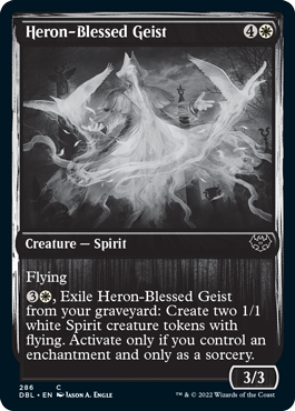 Heron-Blessed Geist [Innistrad: Double Feature] | Exor Games Bridgewater