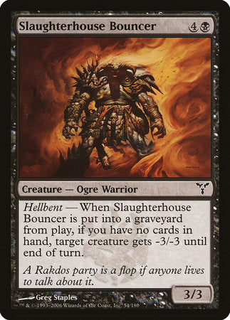 Slaughterhouse Bouncer [Dissension] | Exor Games Bridgewater