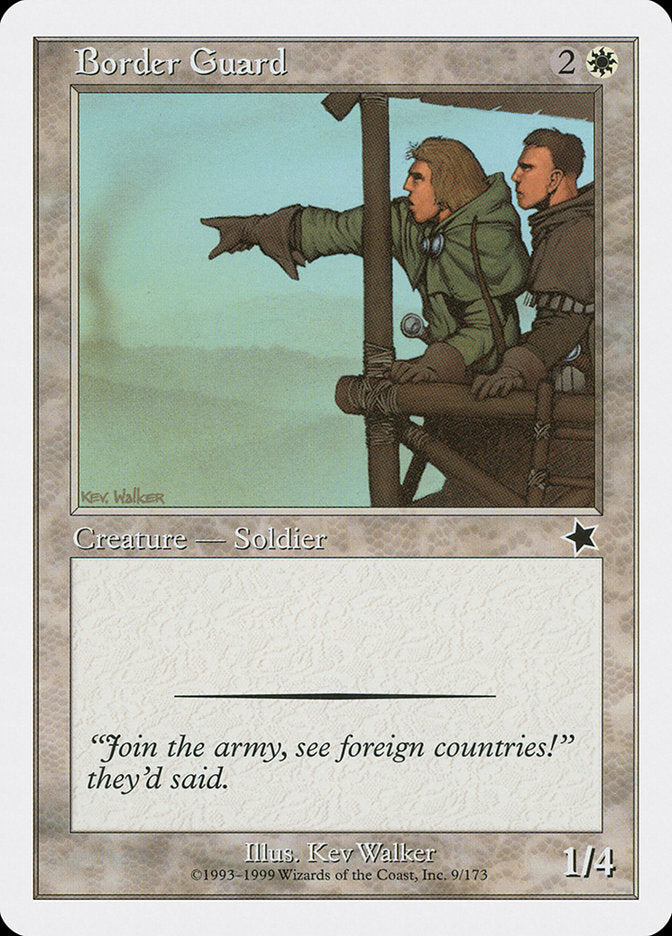 Border Guard [Starter 1999] | Exor Games Bridgewater