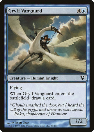 Gryff Vanguard [Avacyn Restored] | Exor Games Bridgewater