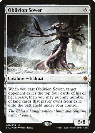 Oblivion Sower [Battle for Zendikar Promos] | Exor Games Bridgewater