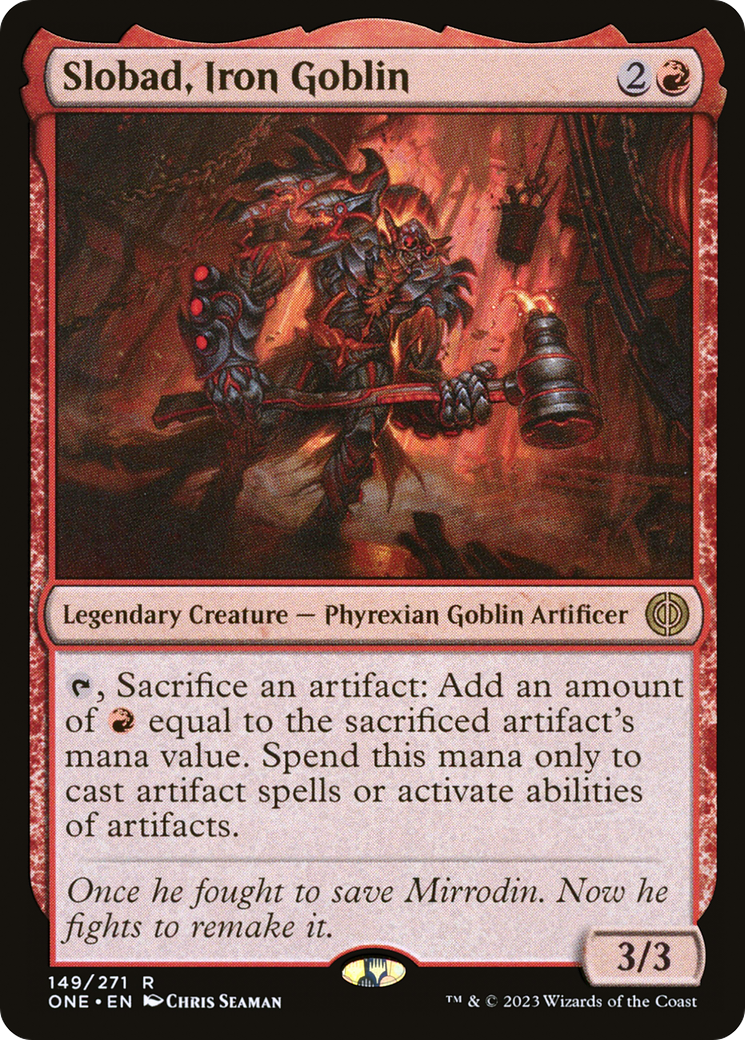 Slobad, Iron Goblin [Phyrexia: All Will Be One] | Exor Games Bridgewater