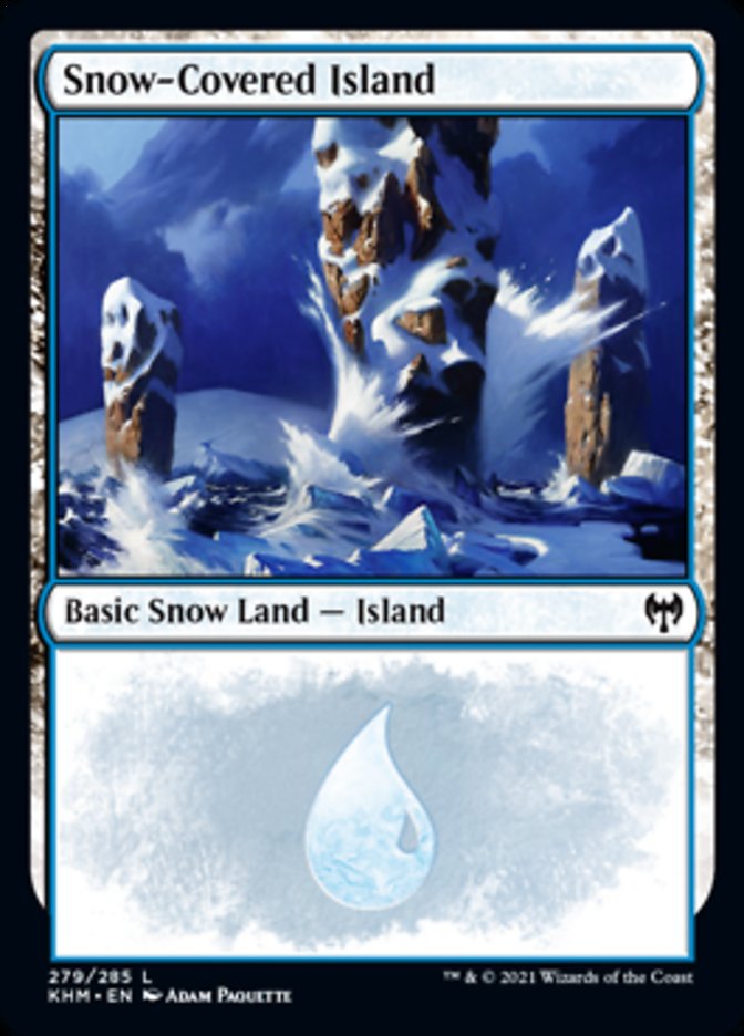 Snow-Covered Island (279) [Kaldheim] | Exor Games Bridgewater