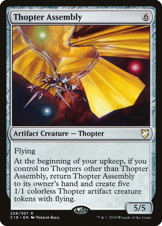 Thopter Assembly [Commander 2018] | Exor Games Bridgewater