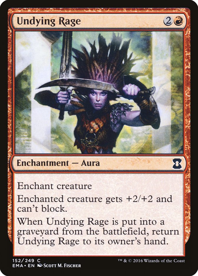 Undying Rage [Eternal Masters] | Exor Games Bridgewater