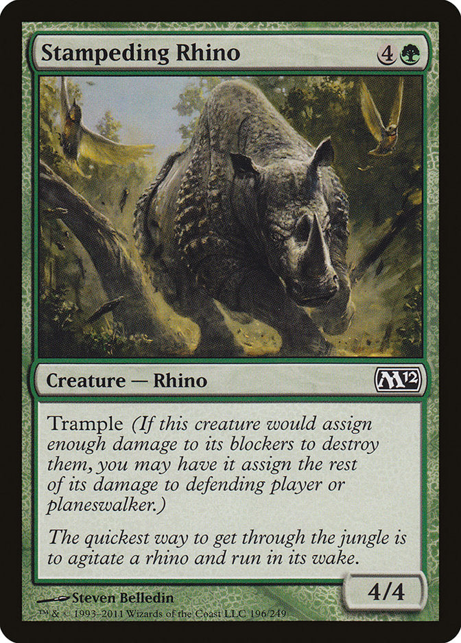 Stampeding Rhino [Magic 2012] | Exor Games Bridgewater