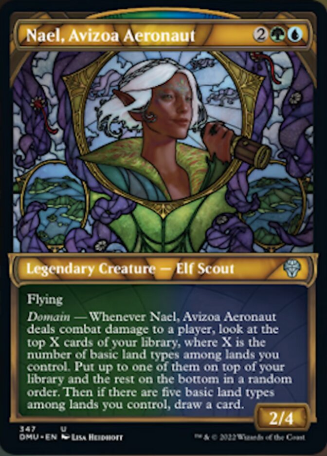 Nael, Avizoa Aeronaut (Showcase Textured) [Dominaria United] | Exor Games Bridgewater