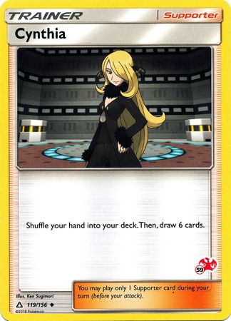 Cynthia (119/156) (Charizard Stamp #59) [Battle Academy 2020] | Exor Games Bridgewater