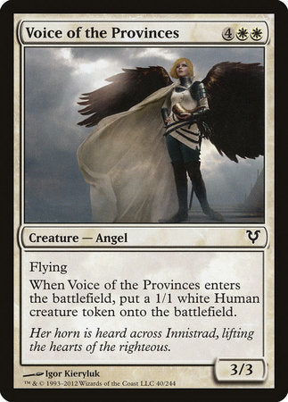 Voice of the Provinces [Avacyn Restored] | Exor Games Bridgewater