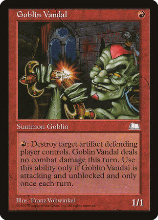 Goblin Vandal [Weatherlight] | Exor Games Bridgewater