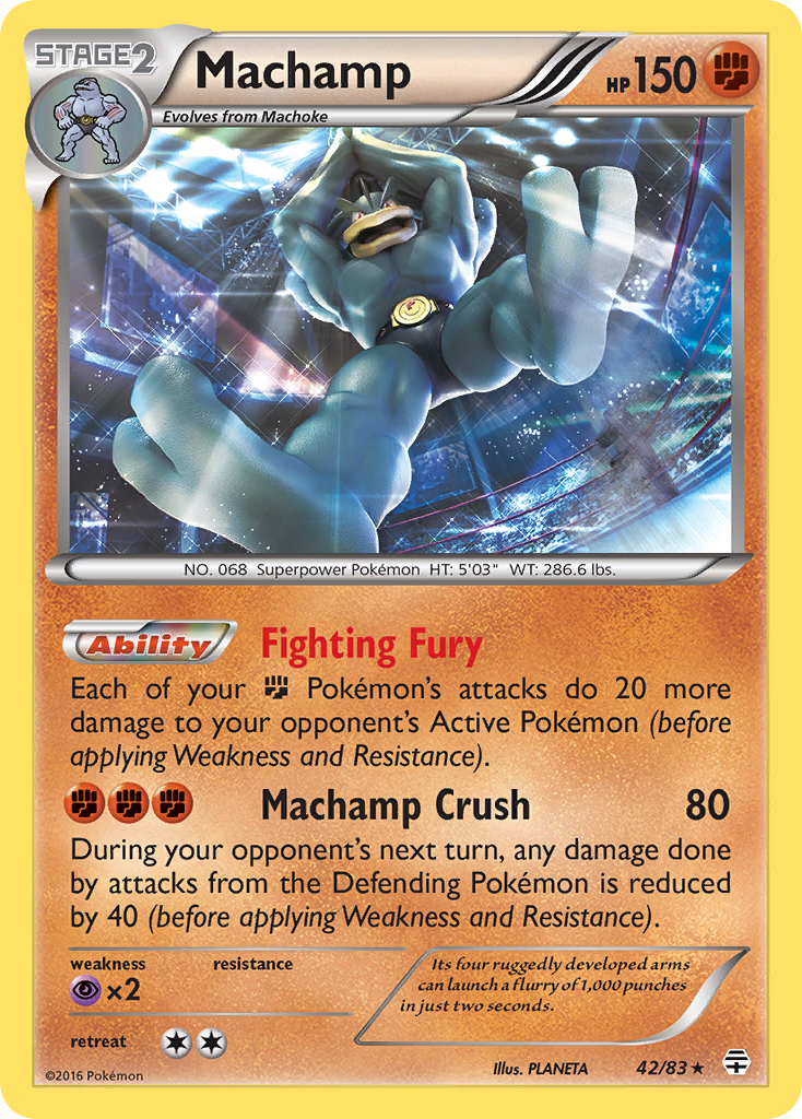 Machamp (42/83) [XY: Generations] | Exor Games Bridgewater