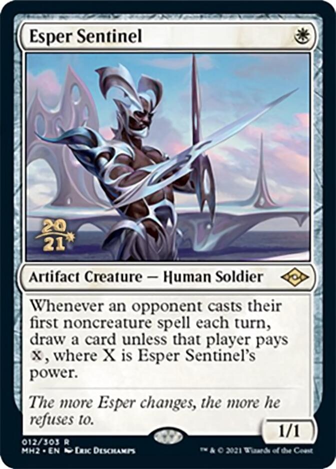 Esper Sentinel [Modern Horizons 2 Prerelease Promos] | Exor Games Bridgewater