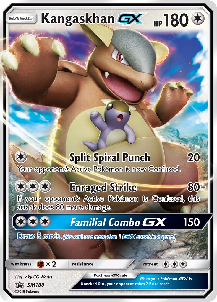 Kangaskhan GX (SM188) [Sun & Moon: Black Star Promos] | Exor Games Bridgewater