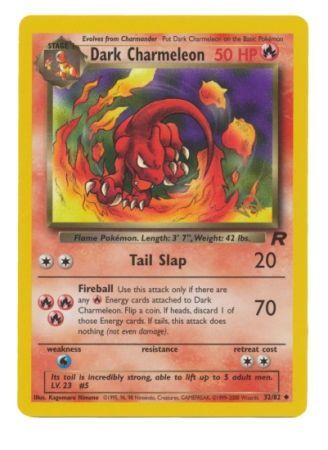 Dark Charmeleon (32/82) (W Stamped Promo) [Team Rocket Unlimited] | Exor Games Bridgewater