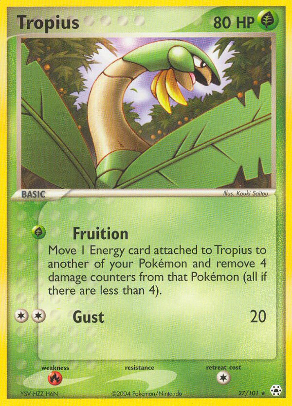 Tropius (27/101) [EX: Hidden Legends] | Exor Games Bridgewater