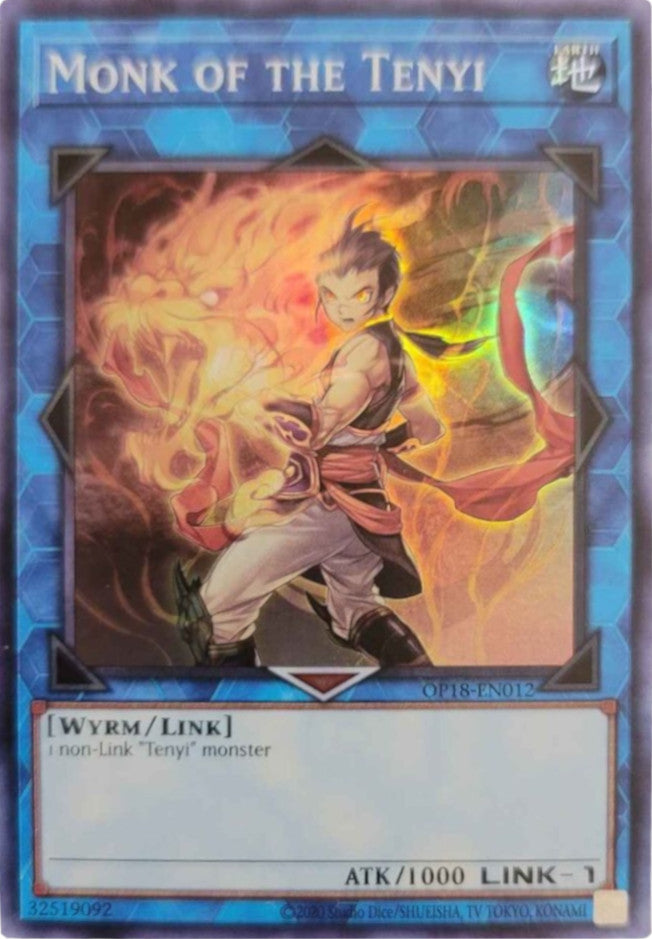 Monk of the Tenyi [OP18-EN012] Super Rare | Exor Games Bridgewater