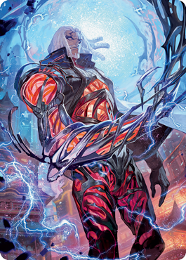 Tezzeret, Betrayer of Flesh Art Card [Kamigawa: Neon Dynasty Art Series] | Exor Games Bridgewater