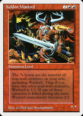 Keldon Warlord [Summer Magic / Edgar] | Exor Games Bridgewater