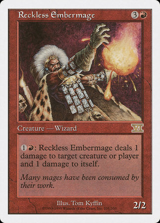 Reckless Embermage [Classic Sixth Edition] | Exor Games Bridgewater