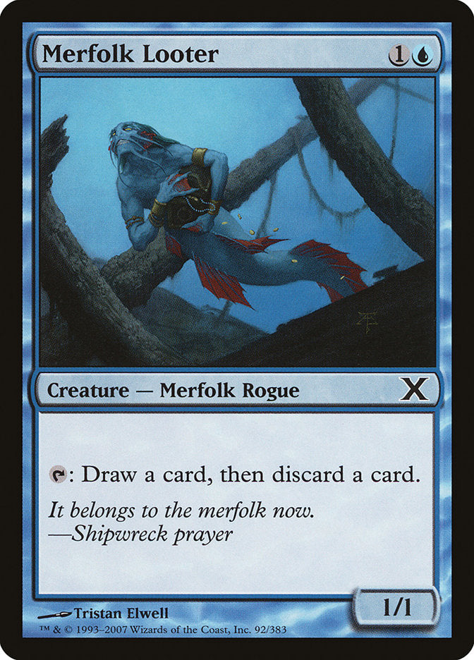 Merfolk Looter [Tenth Edition] | Exor Games Bridgewater