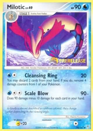 Milotic (70/147) (Prerelease Promo) [Nintendo: Black Star Promos] | Exor Games Bridgewater