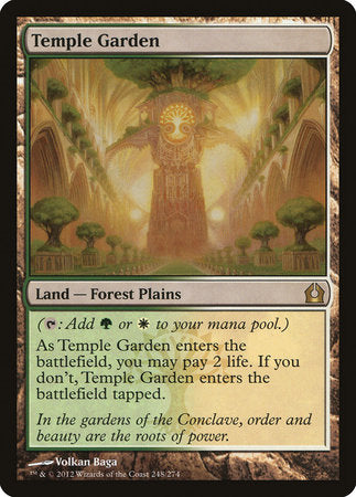 Temple Garden [Return to Ravnica] | Exor Games Bridgewater