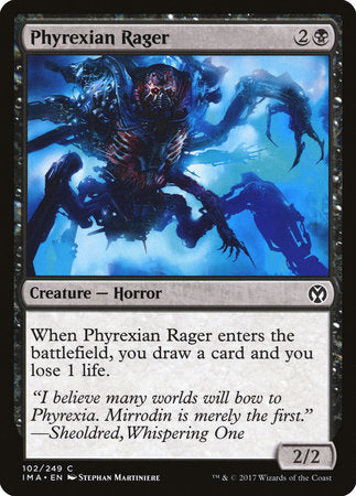 Phyrexian Rager [Iconic Masters] | Exor Games Bridgewater