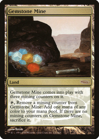Gemstone Mine [Judge Gift Cards 2005] | Exor Games Bridgewater
