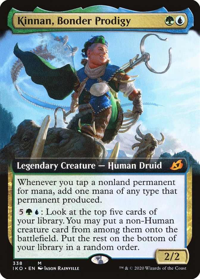 Kinnan, Bonder Prodigy (Extended Art) [Ikoria: Lair of Behemoths] | Exor Games Bridgewater