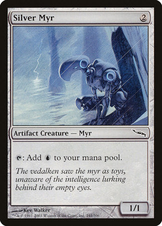 Silver Myr [Mirrodin] | Exor Games Bridgewater