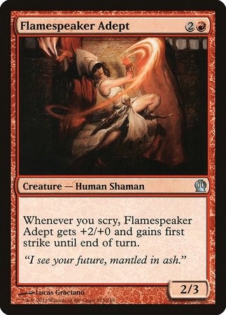 Flamespeaker Adept [Theros] | Exor Games Bridgewater