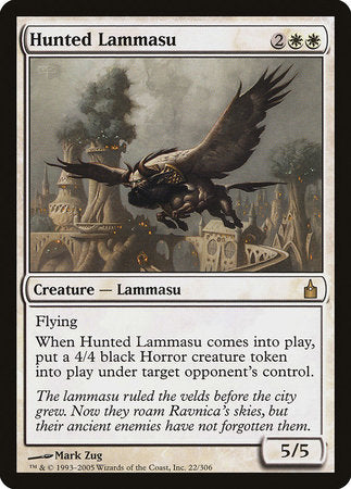 Hunted Lammasu [Ravnica: City of Guilds] | Exor Games Bridgewater