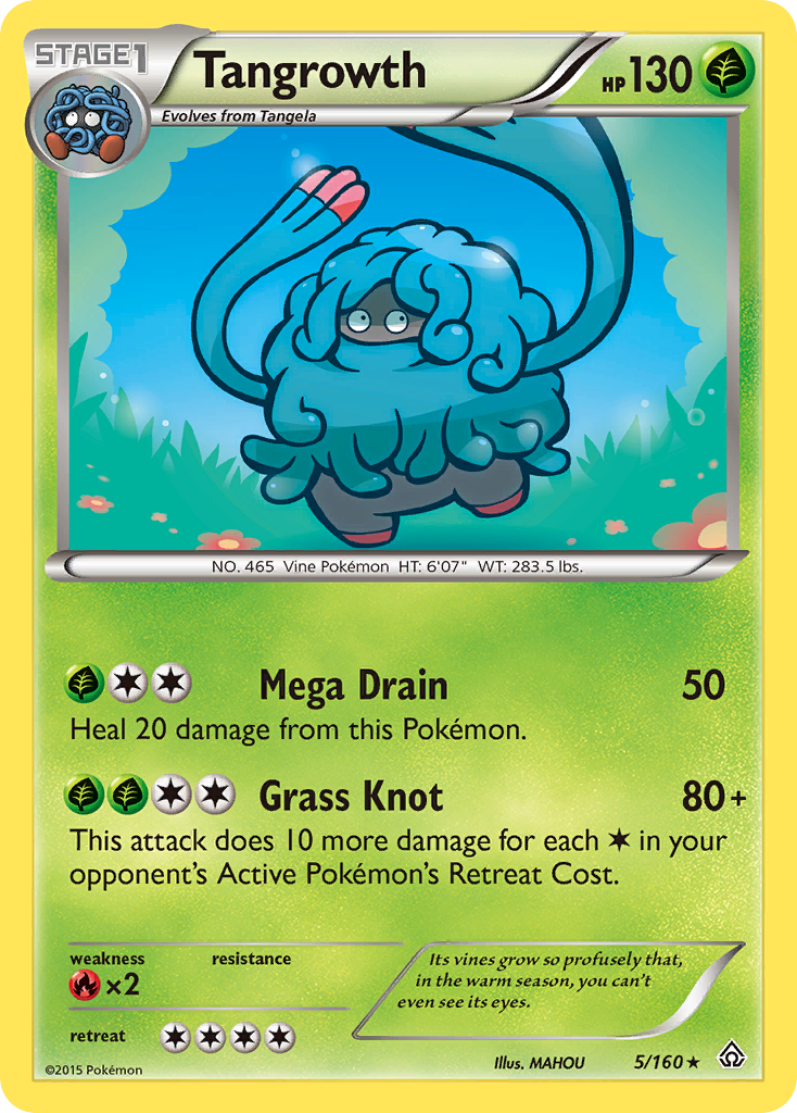 Tangrowth (5/160) [XY: Primal Clash] | Exor Games Bridgewater