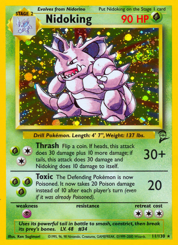 Nidoking (11/130) [Base Set 2] | Exor Games Bridgewater