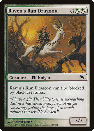 Raven's Run Dragoon [Shadowmoor] | Exor Games Bridgewater