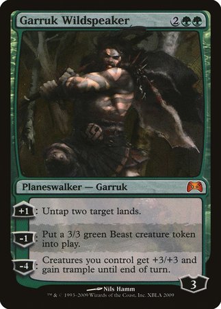 Garruk Wildspeaker [Duels of the Planeswalkers 2009 Promos ] | Exor Games Bridgewater