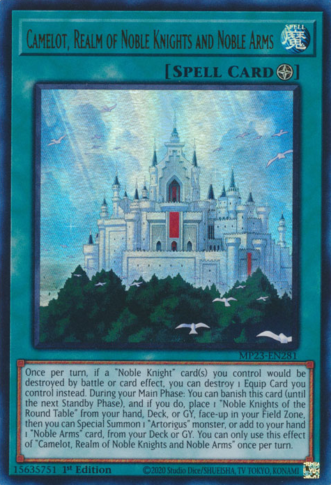 Camelot, Realm of Noble Knights and Noble Arms [MP23-EN281] Ultra Rare | Exor Games Bridgewater