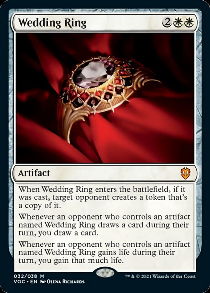 Wedding Ring [Innistrad: Crimson Vow Commander] | Exor Games Bridgewater