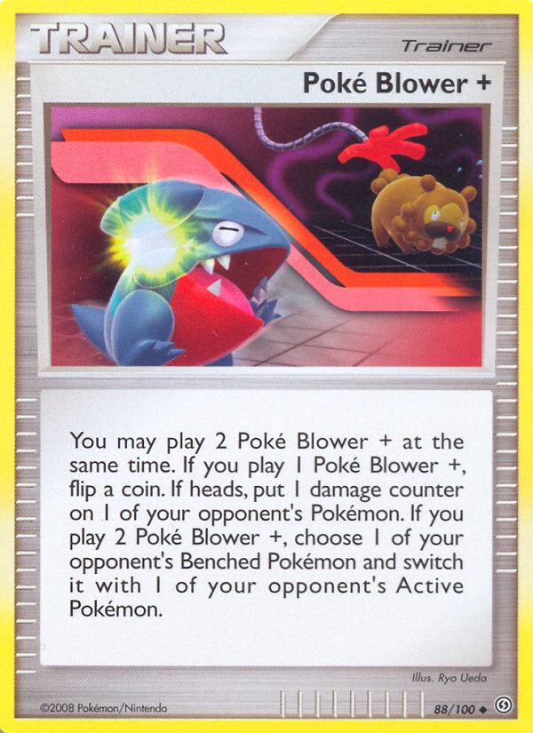 Poke Blower + (88/100) [Diamond & Pearl: Stormfront] | Exor Games Bridgewater