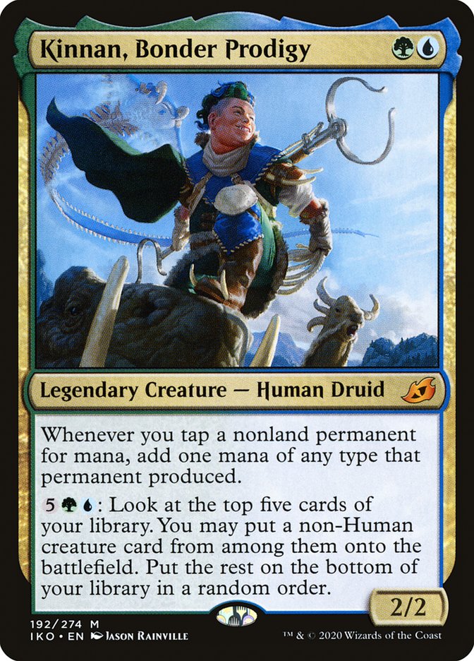 Kinnan, Bonder Prodigy [Ikoria: Lair of Behemoths] | Exor Games Bridgewater