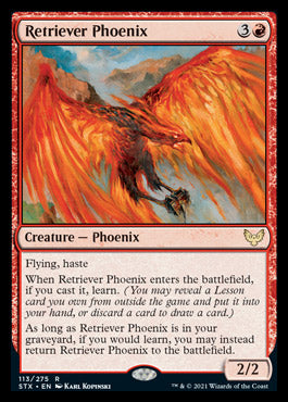 Retriever Phoenix [Strixhaven: School of Mages] | Exor Games Bridgewater