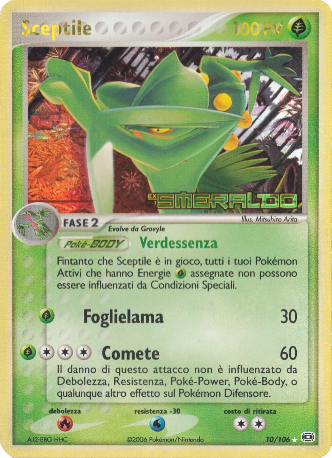 Sceptile (10/106) (Stamped) [EX: Emerald] | Exor Games Bridgewater