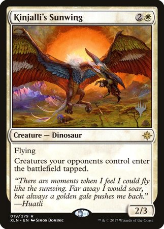 Kinjalli's Sunwing [Ixalan Promos] | Exor Games Bridgewater