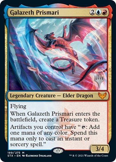 Galazeth Prismari (Promo Pack) [Strixhaven: School of Mages Promos] | Exor Games Bridgewater