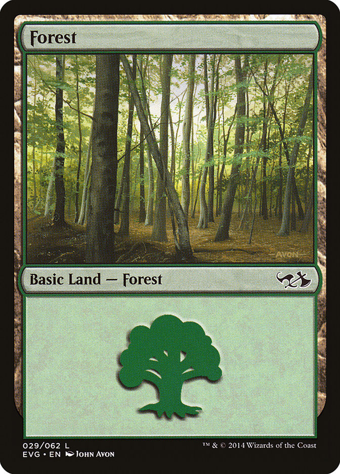 Forest (29) (Elves vs. Goblins) [Duel Decks Anthology] | Exor Games Bridgewater