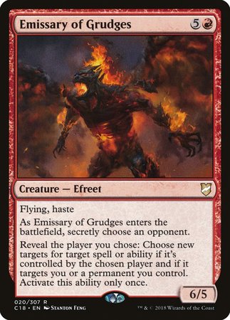 Emissary of Grudges [Commander 2018] | Exor Games Bridgewater