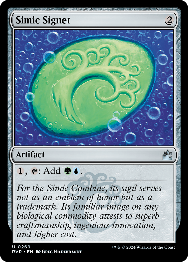 Simic Signet [Ravnica Remastered] | Exor Games Bridgewater