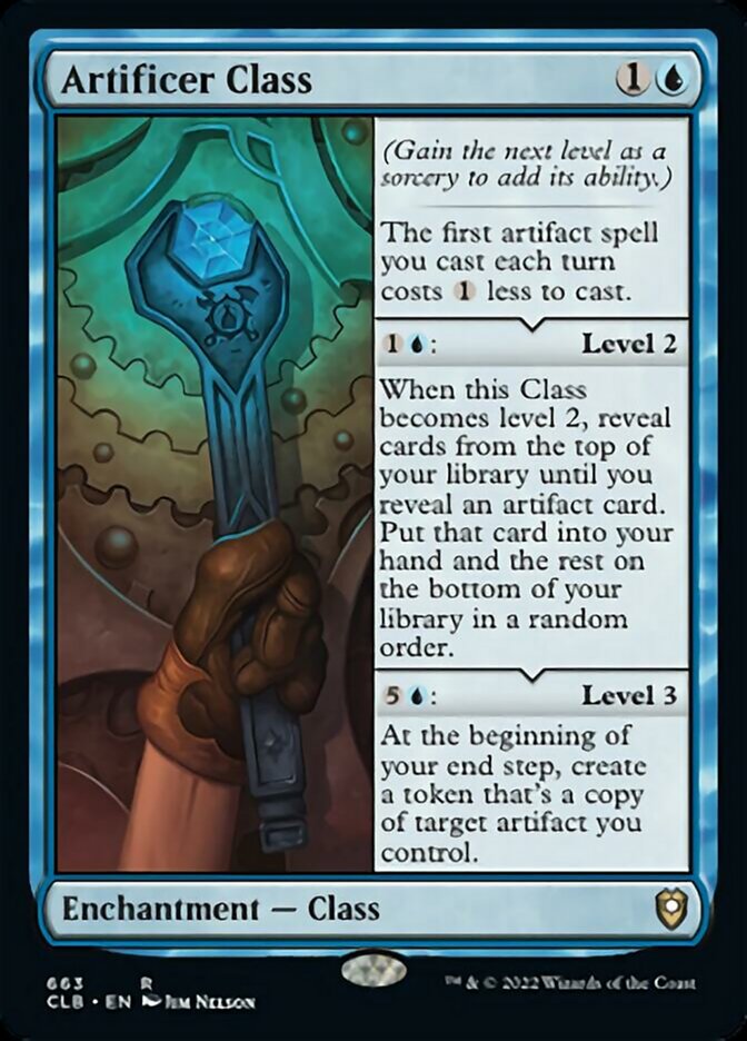 Artificer Class [Commander Legends: Battle for Baldur's Gate] | Exor Games Bridgewater