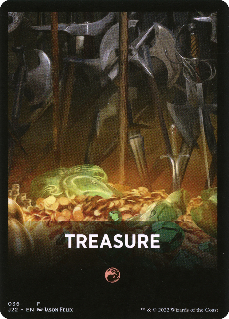 Treasure Theme Card [Jumpstart 2022 Front Cards] | Exor Games Bridgewater