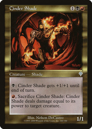 Cinder Shade [Invasion] | Exor Games Bridgewater